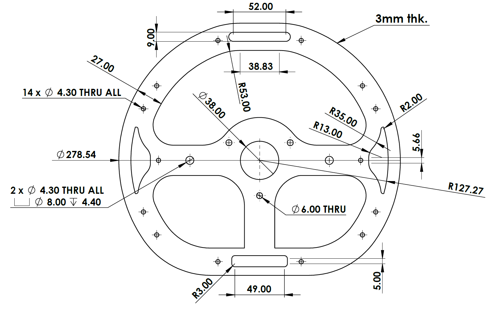 Ergonomic Steering Wheel